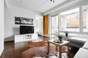 City flat with a sauna & balcony